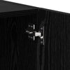 Yöpöytäkaappi 2 pcs Musta tammi. 40 x 40 x 50 cm Tekninen puu