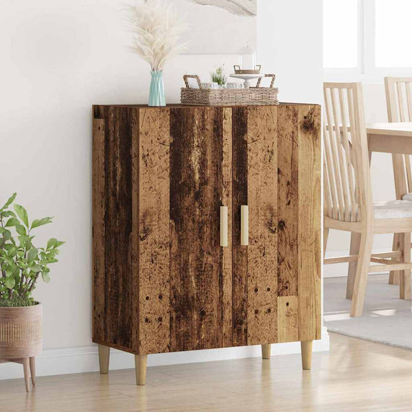 Sivupöytä Vanha Puu 70 x 34 x 90 cm Tekninen puu