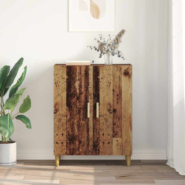 Sivupöytä Vanha Puu 70 x 34 x 90 cm Tekninen puu