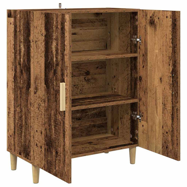 Sivupöytä Vanha Puu 70 x 34 x 90 cm Tekninen puu