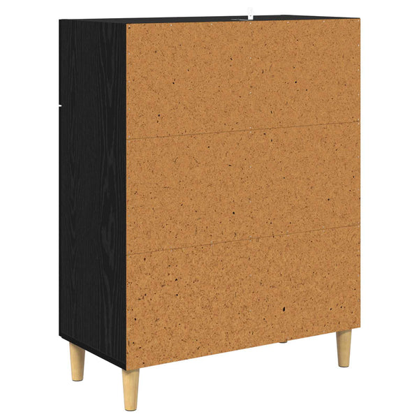 Sivupöytä Musta tammi 34 x 69.5 x 89 cm Tekninen puu
