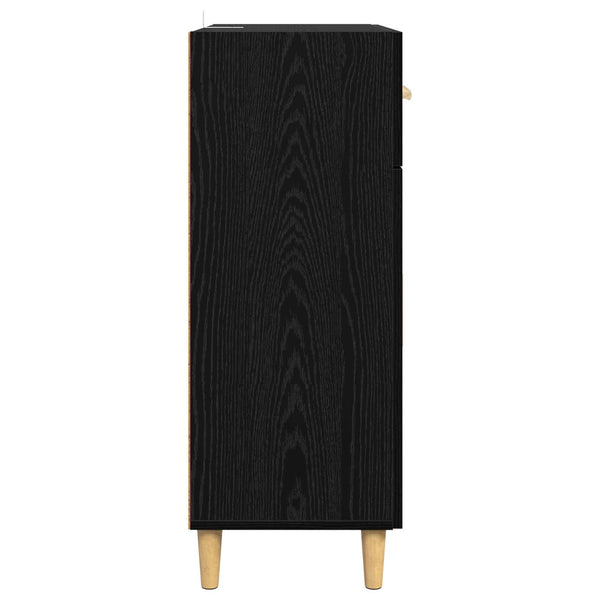 Sivupöytä Musta tammi 34 x 69.5 x 89 cm Tekninen puu