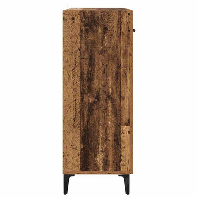 Sivupöytä Zoza 34x69.5x90cm (vanha puu, puinen)