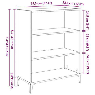 Artesaani tammi sivupöytä Chioseaua 32.5x69.5x90cm (puinen)