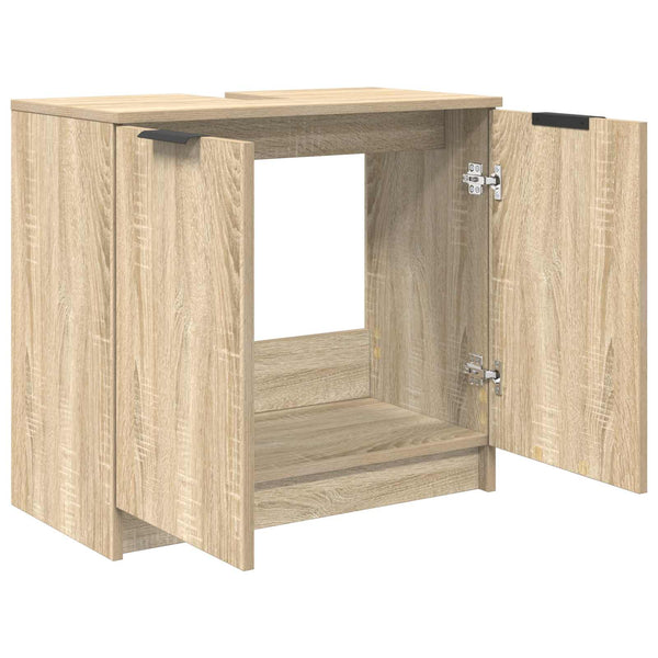 Kylpyhuonekaappi Sonoman tammi 64,5 x 33,5 x 59 cm Tekninen puu
