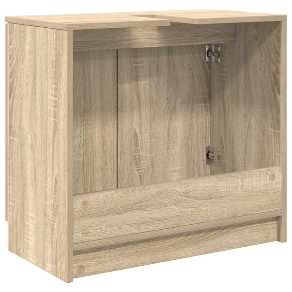 Kylpyhuonekaappi Sonoman tammi 64,5 x 33,5 x 59 cm Tekninen puu