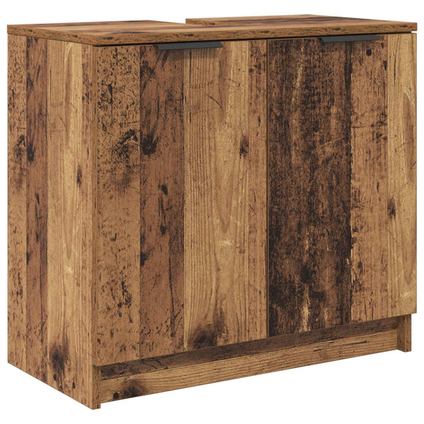 Kylpyhuonekaappi Vanha Puu 64,5 x 33,5 x 59 cm Tekninen puu