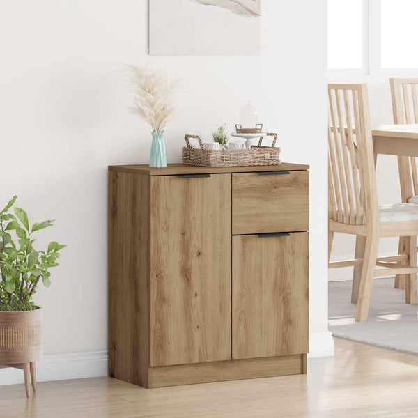 Sivupöytä Artisan tammi 60 x 30 x 70 cm Tekninen puu