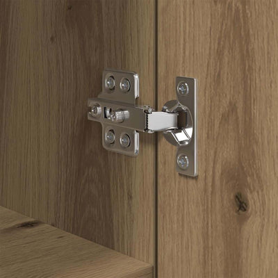 Artesaani tammi sivupöytä Demetrian 30x30x70cm (puinen)