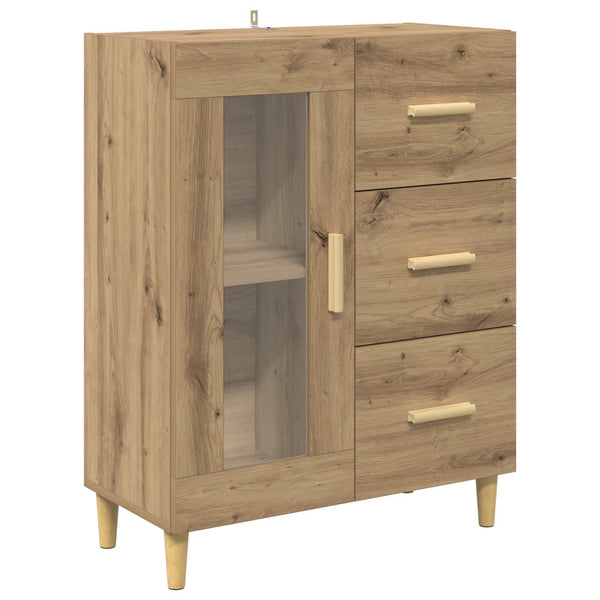 Sivupöytä Artisan tammi 69,5 x 34 x 90 cm Tekninen puu