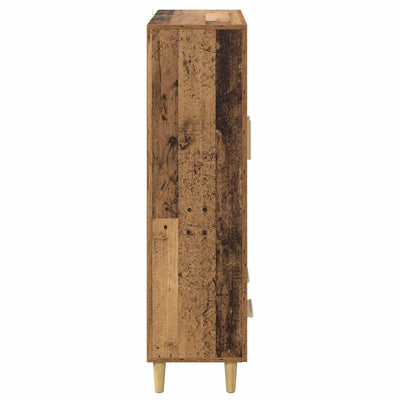 Korkea kaappi Vanha Puu 70 x 31 x 115 cm Tekninen puu