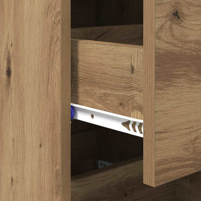 Artesaani tammi sivupöytä Eldviga 34.5x34x90cm (puinen)