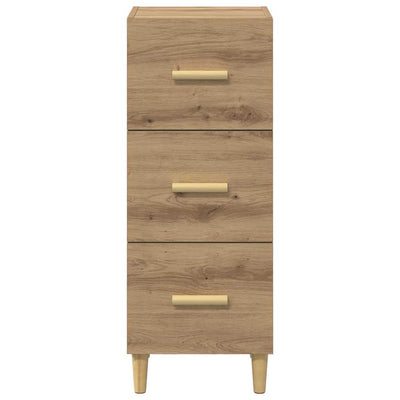 Artesaani tammi sivupöytä Eldviga 34.5x34x90cm (puinen)