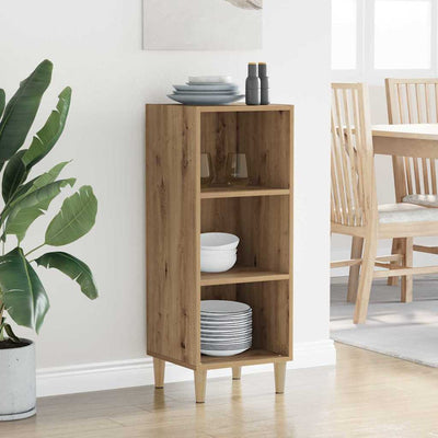 Artesaani tammi sivupöytä Carolyn 32,5x34,5x90cm (puinen)