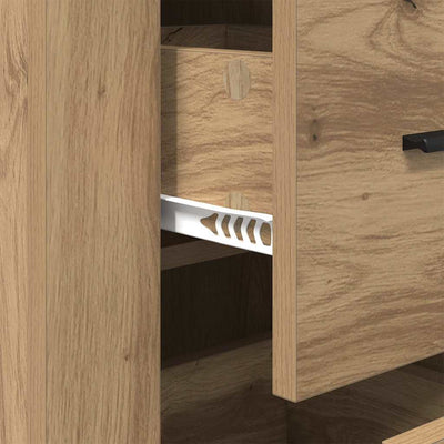 Artesaani tammi sivupöytä Lisle 40x33x70cm (puinen)