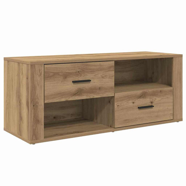 Artisan tammi TV-kaappi 100 x 35 x 40 cm Tekninen puu