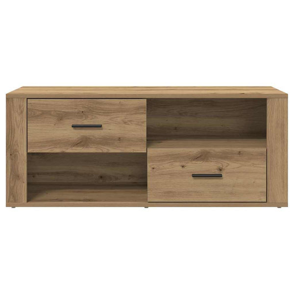 Artisan tammi TV-kaappi 100 x 35 x 40 cm Tekninen puu