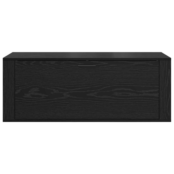 Kenkäkaappi 100 x 35 x 38 cm Tekninen puu Musta tammi