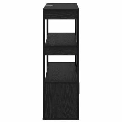 Musta tammi sivupöytä Valere 30x80x90cm (puinen)