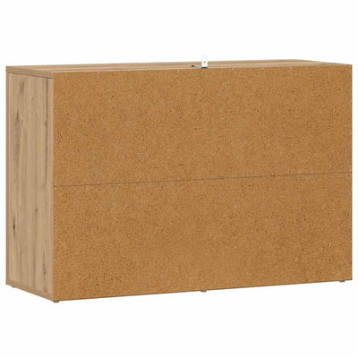 Sivupöytä Artisan tammi 80 x 30 x 53 cm Tekninen puu