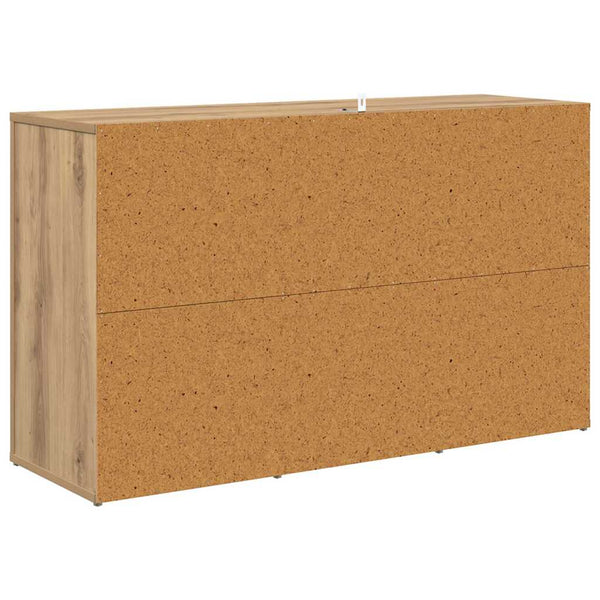 laatikon kanssa artesaani tammi 100 x 33 x 59.5 cm Tekninen puu