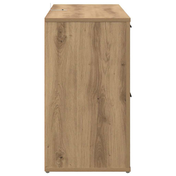 laatikon kanssa artesaani tammi 100 x 33 x 59.5 cm Tekninen puu