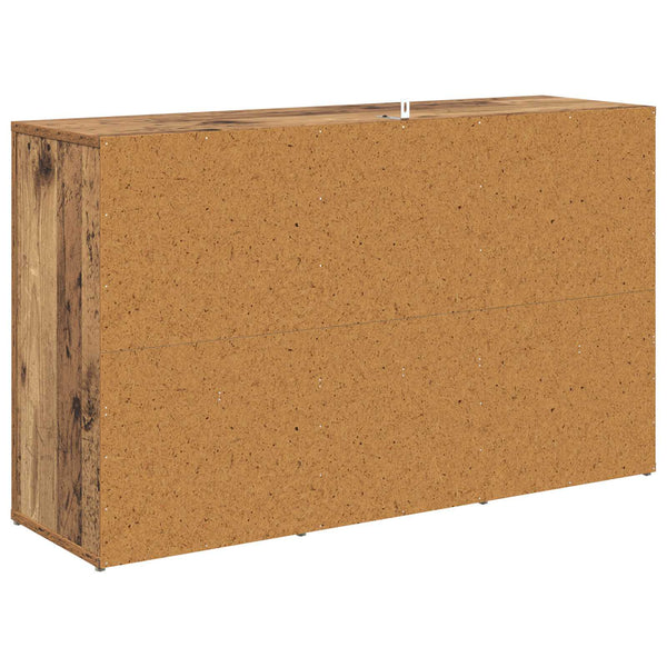Sivupöytä Vanha Puu 100 x 30 x 59,5 cm Tekninen puu