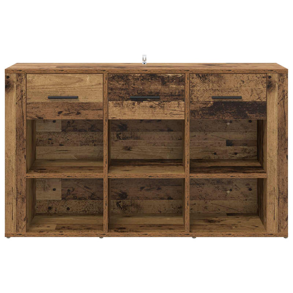 Sivupöytä Vanha Puu 100 x 30 x 59,5 cm Tekninen puu