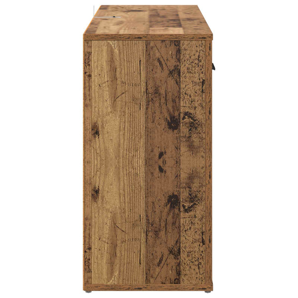 Sivupöytä Vanha Puu 100 x 30 x 59,5 cm Tekninen puu