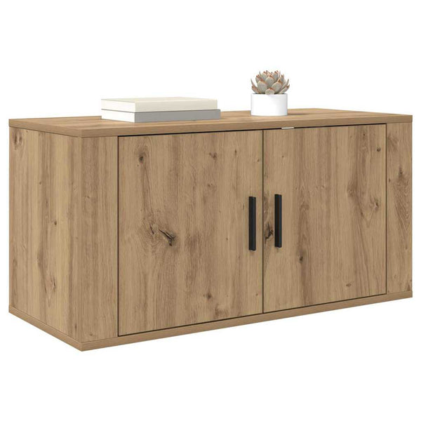 Seinäasennettava TV-kaappi artesaani tammi 80 x 34.5 x 40 cm