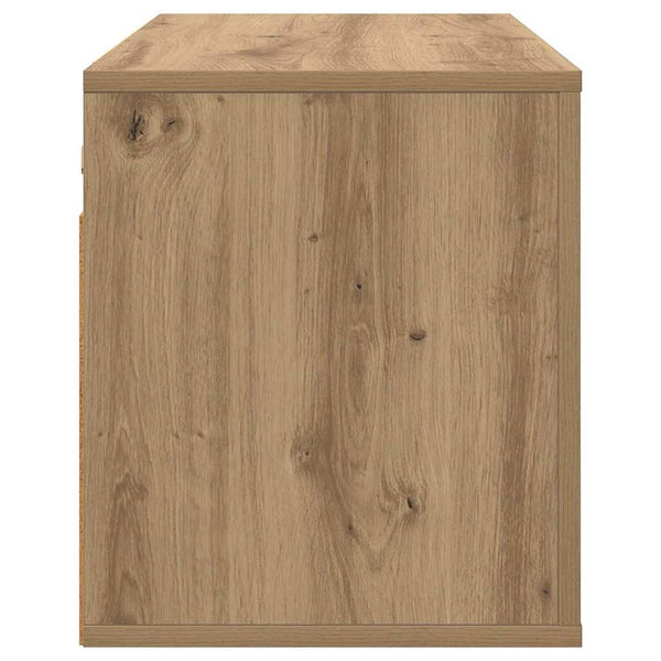 Seinäasennettava TV-kaappi artesaani tammi 80 x 34.5 x 40 cm