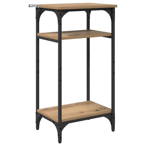 Sivupöytä hyllyllä Artisan tammi 40 x 30 x 75 cm Tekninen puu