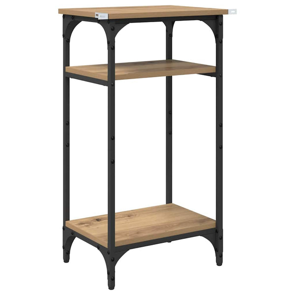 Sivupöytä hyllyllä Artisan tammi 40 x 30 x 75 cm Tekninen puu