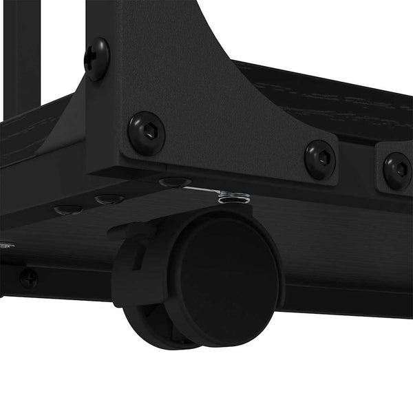 Sivupöytä hyllyllä Musta tammi. 50 x 35 x 55.5 cm Tekninen puu