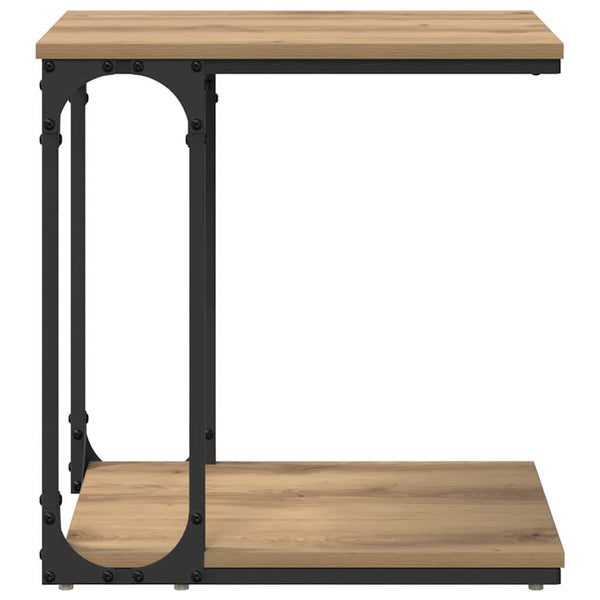 Sivupöytä hyllyllä Artisan tammi 50 x 35 x 52 cm Tekninen puu