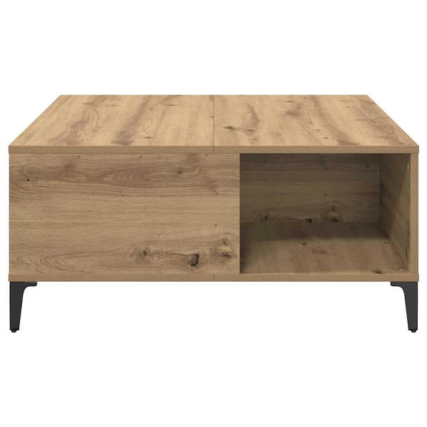 Sohvapöytä Artisan tammi 80 x 80 x 36,5 cm Tekninen puu