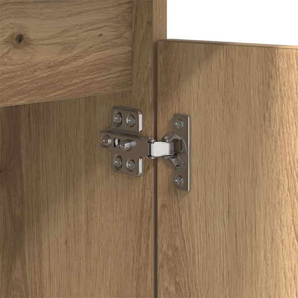 Yöpöytäkaappi 2 pcs Artisan tammi 40 x 35 x 70 cm Tekninen puu