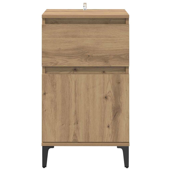 Yöpöytäkaappi 2 pcs artesaani tammi 40 x 35 x 70 cm