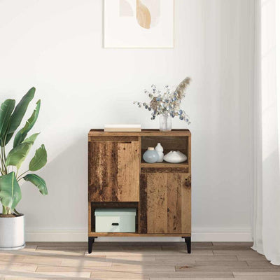 Sivupöytä Corlibia 60x35x70cm (vanha puu, puinen)