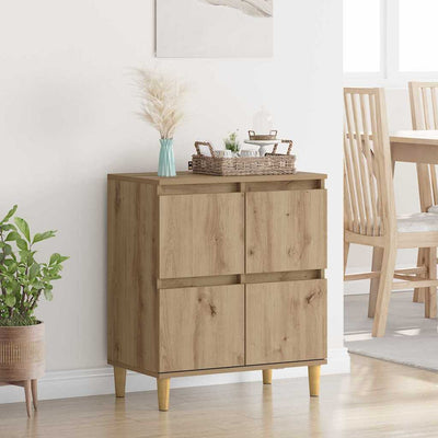 Sivupöytä Artisan tammi 60 x 35 x 70 cm Tekninen puu