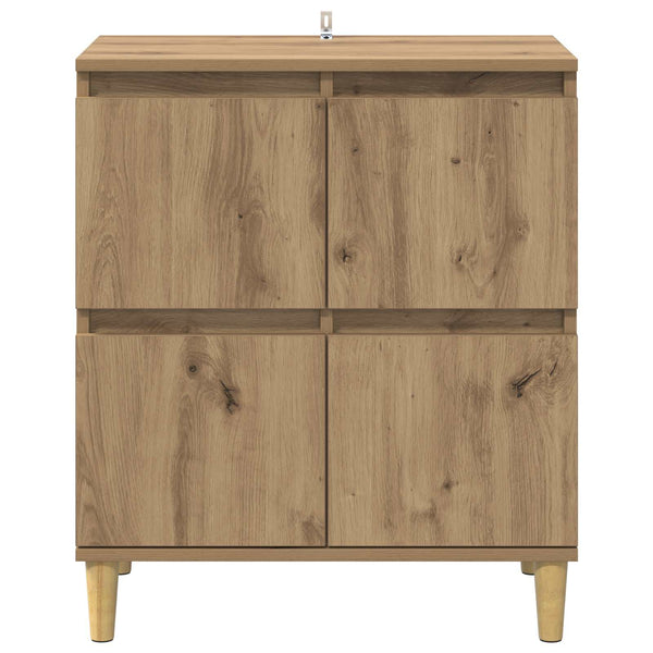 Sivupöytä Artisan tammi 60 x 35 x 70 cm Tekninen puu