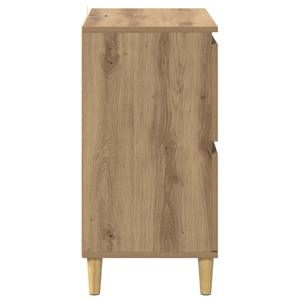 Sivupöytä Artisan tammi 60 x 35 x 70 cm Tekninen puu