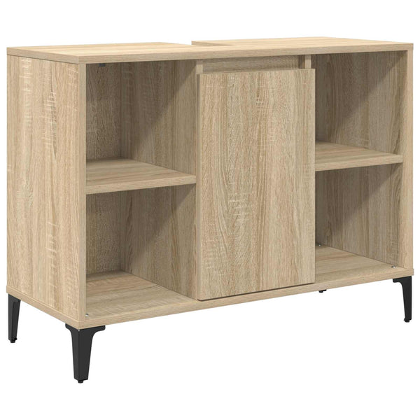 Pesuallaskaappi hyllyllä ovella Sonoman tammi 80 x 33 x 60 cm
