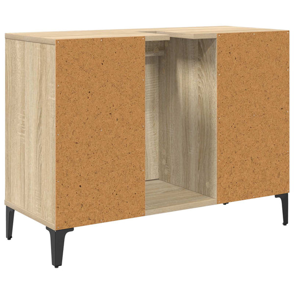 Pesuallaskaappi hyllyllä ovella Sonoman tammi 80 x 33 x 60 cm