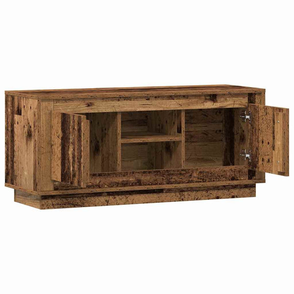 Vanha Puu TV-kaappi 102 x 35 x 45 cm Tekninen puu