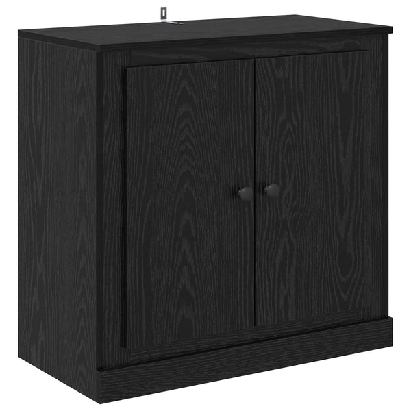 Sivupöytä 70 x 35,5 x 67,5 cm Musta tammi. Tekninen puu