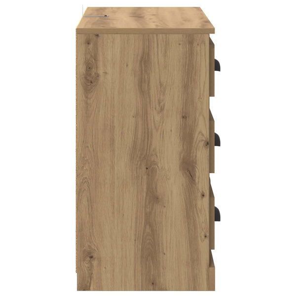 Sivupöytä Artisan tammi 70 x 35,5 x 67,5 cm Tekninen puu