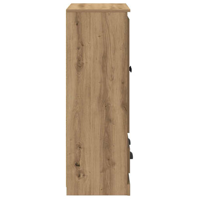 Korkea kaappi Artisan tammi 60 x 35,5 x 103,5 cm Tekninen puu