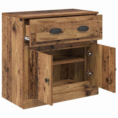 Korkea kaappi Vanha Puu 70 x 35,5 x 67,5 cm Tekninen puu