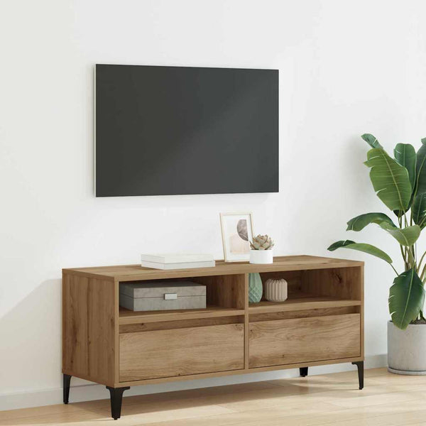 TV-kaappi laatikolla Artisan tammi 100 x 34,5 x 44,5 cm